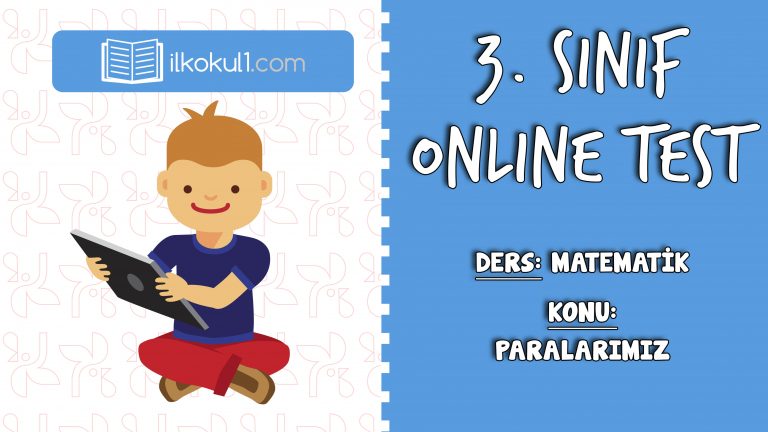 3. Sınıf Matematik -PARALARIMIZ- Online Test
