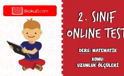 2. Sınıf Matematik -UZUNLUK ÖLÇÜLERİ- Online Test