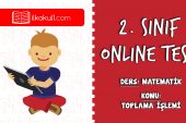 2. Sınıf Matematik -DOĞAL SAYILARLA TOPLAMA İŞLEMİ- Online Test