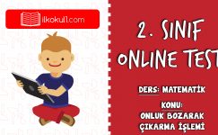 2. Sınıf Matematik -ONLUK BOZARAK ÇIKARMA İŞLEMİ- Online Test