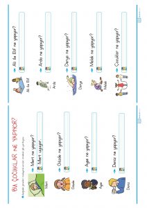 1. sınıf kısa soru cevap