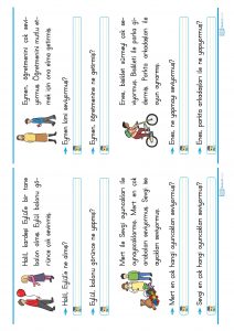 1. sınıf tekerleme