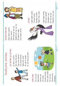 1. sınıf tekerleme