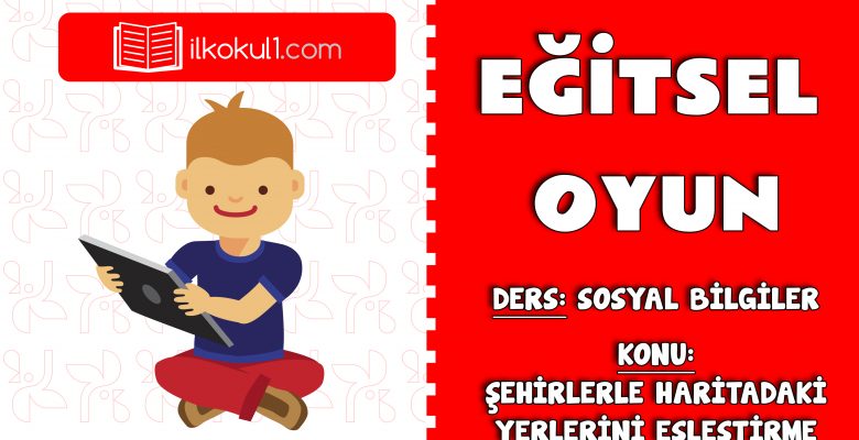 Harita Üzerinde Şehirleri Yerleştirme Oyunu