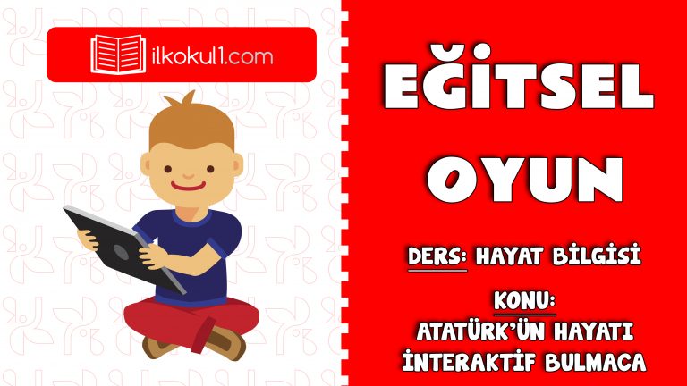 Atatürk’ün Hayatı Bulmaca Etkinliği