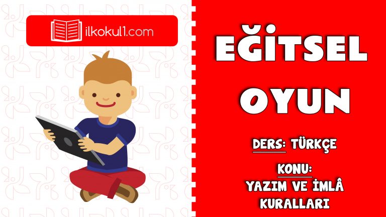 Yazım ve İmlâ Kuralları Eğitsel Oyun