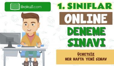 1. Sınıf Online Değerlendirme Sınavı -3-