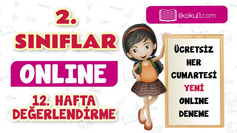 2. Sınıflar 12. Hafta Genel Deneme Sınavı
