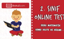 2. SINIF MATEMATIK DESTE VE DÜZINE – 3