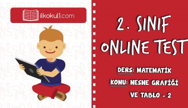 2. SINIF MATEMATİK NESNE GRAFİĞİ VE TABLO – 2