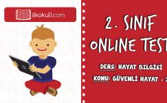 2. SINIF HAYAT BİLGİLERİ GÜVENLİ HAYAT – 2