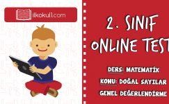 2. SINIF DOĞAL SAYILAR GENEL DEĞERLENDİRME