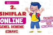 2. Sınıflar 1. Dönem Genel Deneme Sınavı