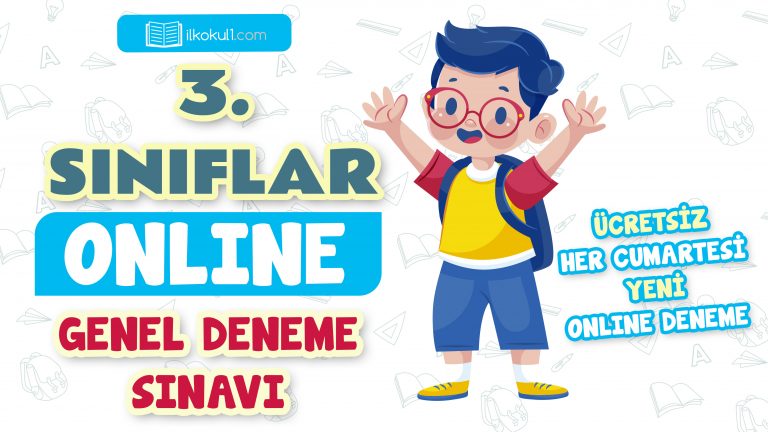 3. Sınıflar 1. Dönem Genel Deneme Sınavı 3. Sınıflar 1. Dönem Genel Deneme Sınavı