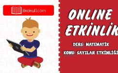 2. SINIF MATEMATİK SAYILAR ETKİNLİĞİ