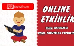 2. SINIF MATEMATİK ÖRÜNTÜLER ETKİNLİĞİ