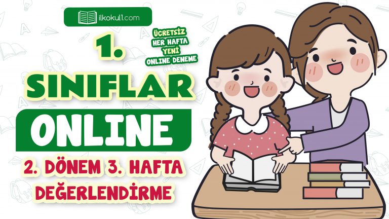 1. Sınıf 2. Dönem 3. Hafta Değerlendirme Testi