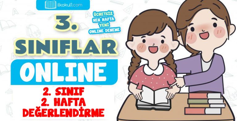 3.Sınıf 2.Dönem 2.Hafta Deneme Sınavı