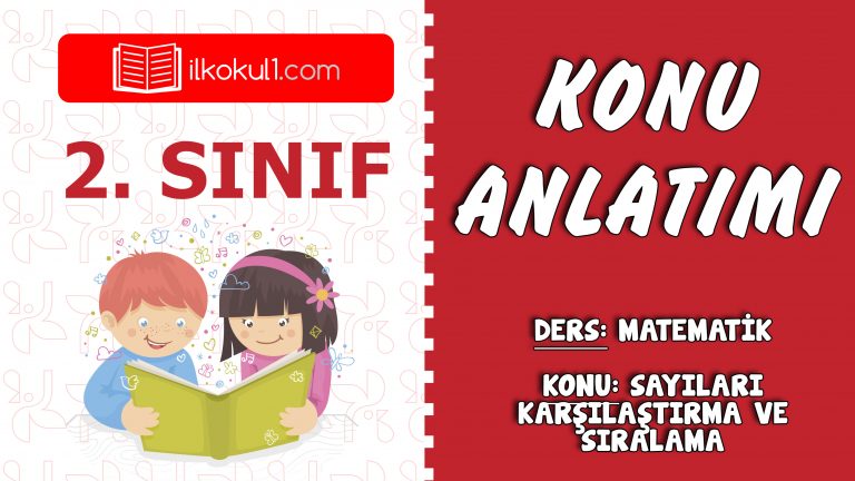 2. Sınıf Matematik Sayıları Karşılaştırma Ve Sıralama Konu Anlatımı
