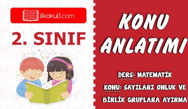 2. Sınıf Matematik Sayıları Onluk Ve Birlik Gruplara Ayırma Konu Anlatımı