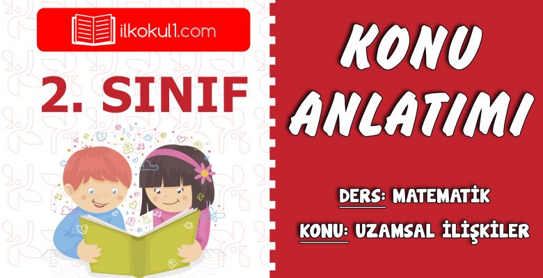 2. Sınıf Matematik Uzamsal İlişkiler Konu Anlatımı