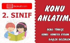 2. Sınıf Türkçe  5N1K( Ne, Kim, Nerede, Nasıl, Neden, Ne Zaman? ) Konu Anlatımı