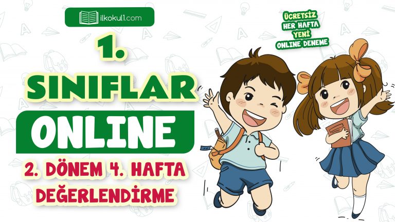 1. Sınıf 2. Dönem 4. Hafta Değerlendirme Testi