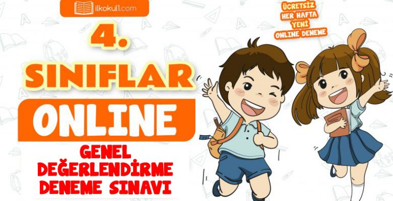4.Sınıf 2.Dönem 3.Hafta Deneme Sınavı