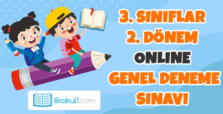 3. Sınıf 2. Dönem Genel Deneme Sınavı – 27 Nisan 2024 –