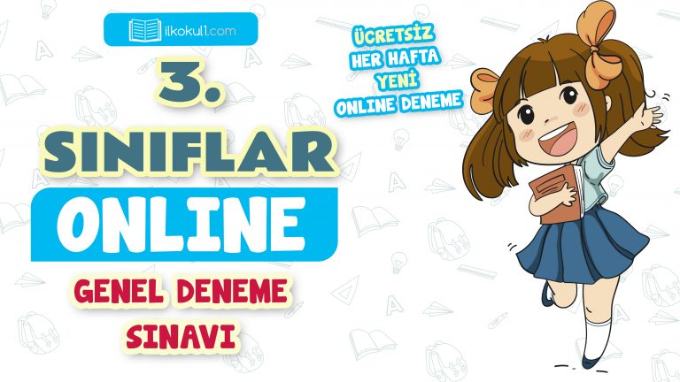 3. Sınıf 2. Dönem Genel Deneme Sınavı 18 Mayıs 2024 3. Sınıf 2. Dönem Genel Deneme Sınavı 18 Mayıs 2024