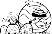 Angry Birds Boyama Sayfaları