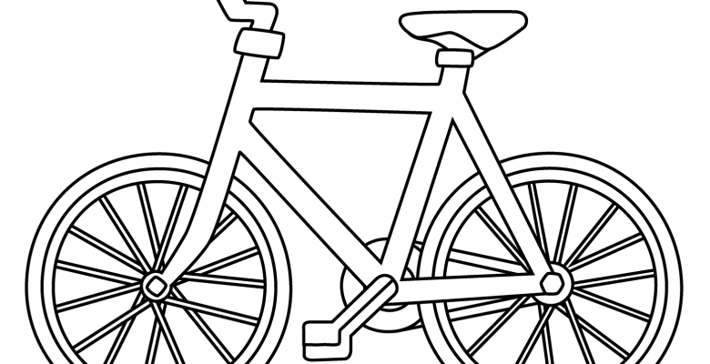 Bisiklet Boyama Sayfaları