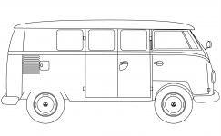Otobüs Boyama Sayfaları