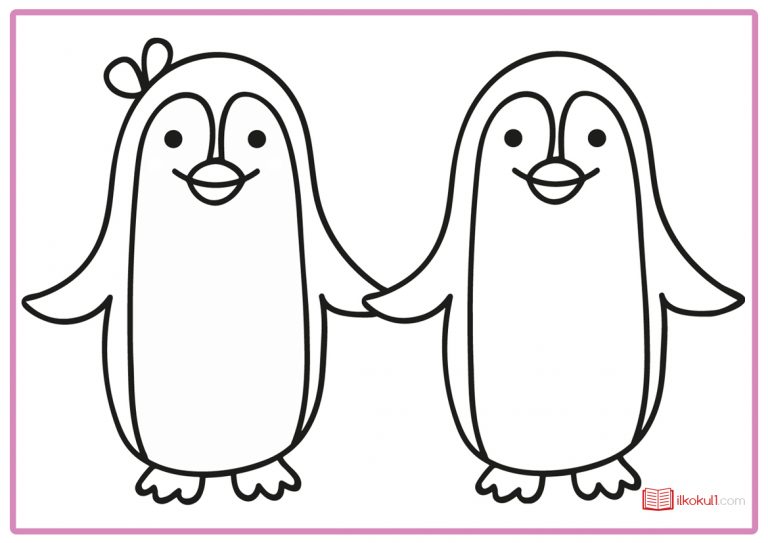 PENGUEN BOYAMA SAYFALARI