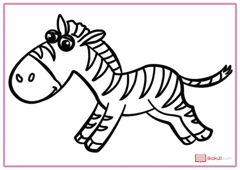 ZEBRA BOYAMA SAYFALARI