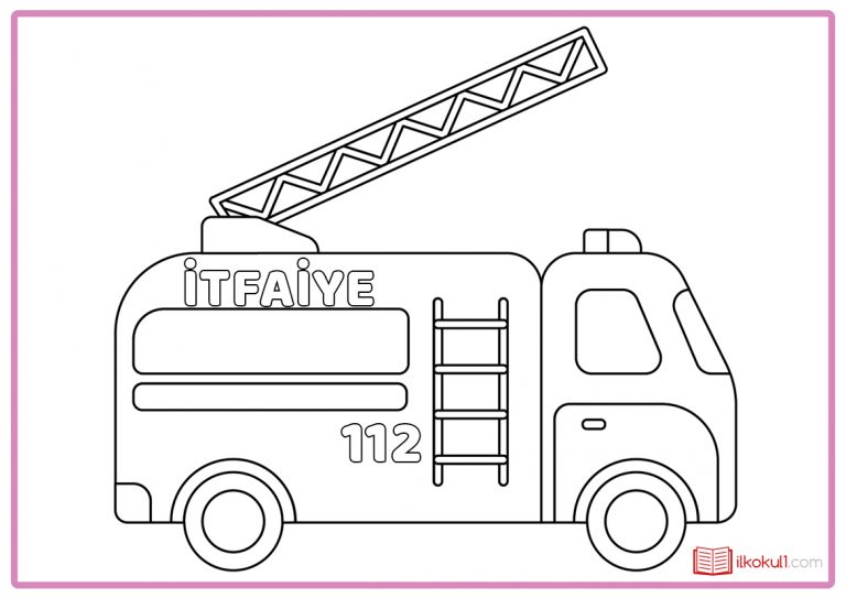 İTFAİYE BOYAMA SAYFALARI (YENİ)