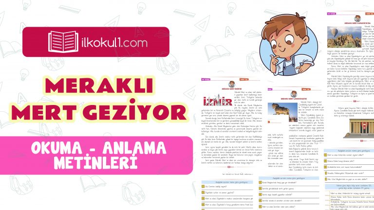 Meraklı Mert Geziyor! 5 Farklı Okuma-Anlama Etkinliği
