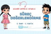 Maarif Modele Uyumlu 2. Sınıf Süreç Değerlendirme Etkinlikleri -Hafta 1-