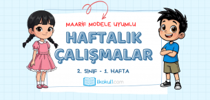 Maarif Modele Uyumlu 2. Sınıf Haftalık Çalışmalar -Hafta 1-