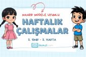 Maarif Modele Uyumlu 2. Sınıf Haftalık Çalışmalar -Hafta 2-